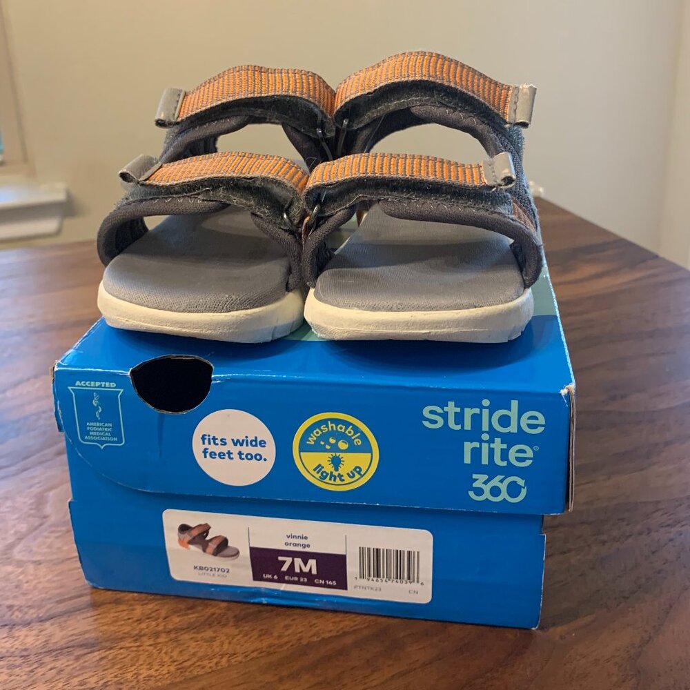 Stride Rite 360 Boys Vinnie Sandal, Size 7